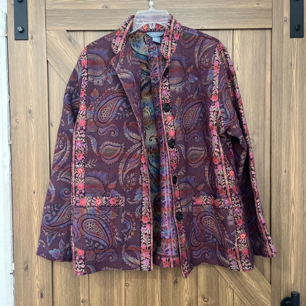 Vintage Koret Pattern Jacket
